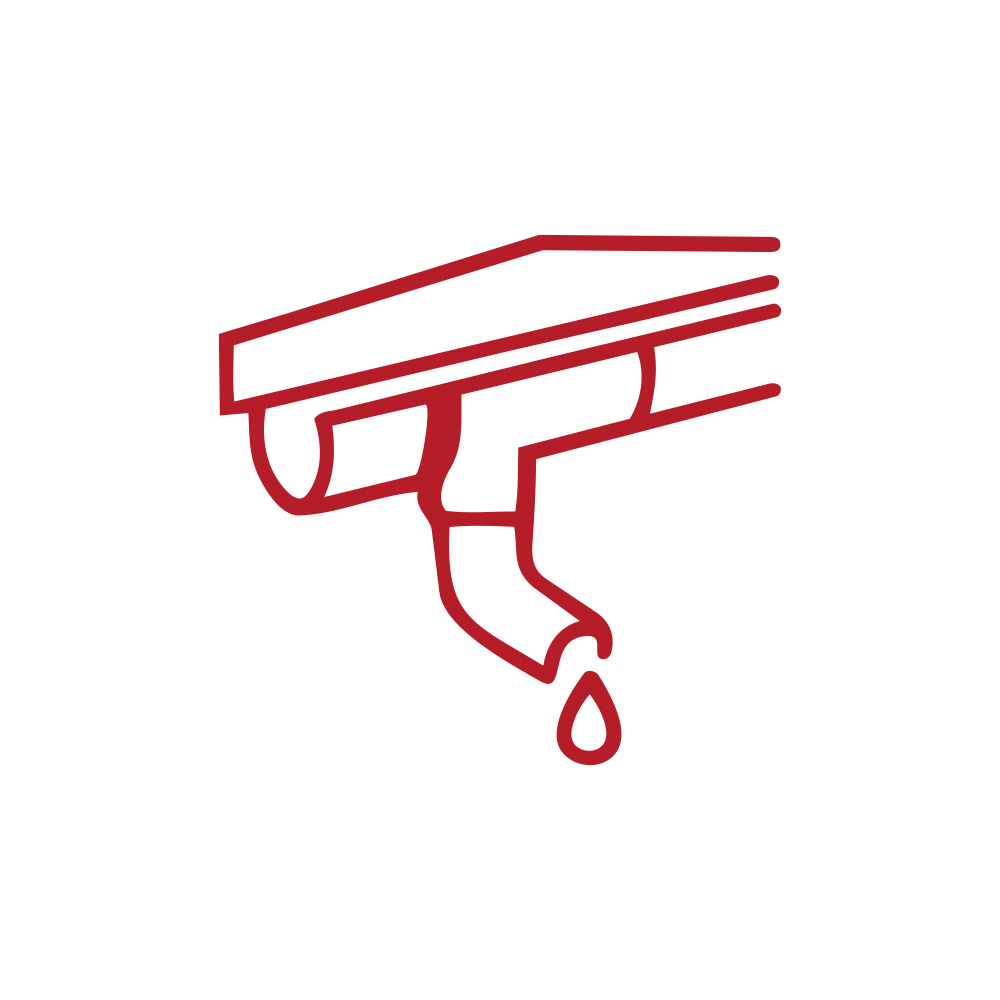 Dachentwässerung und Rinnenzubehörred